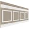 Ekena Millwork Wainscot Paneling Kit, Urethane, 94-1/2 in L, Factory Primed WPKUSQ081P036 - alternate 4